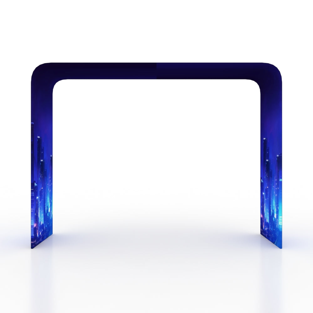 Square Fabric Arch Display with Top Header --Exhibition Entrance