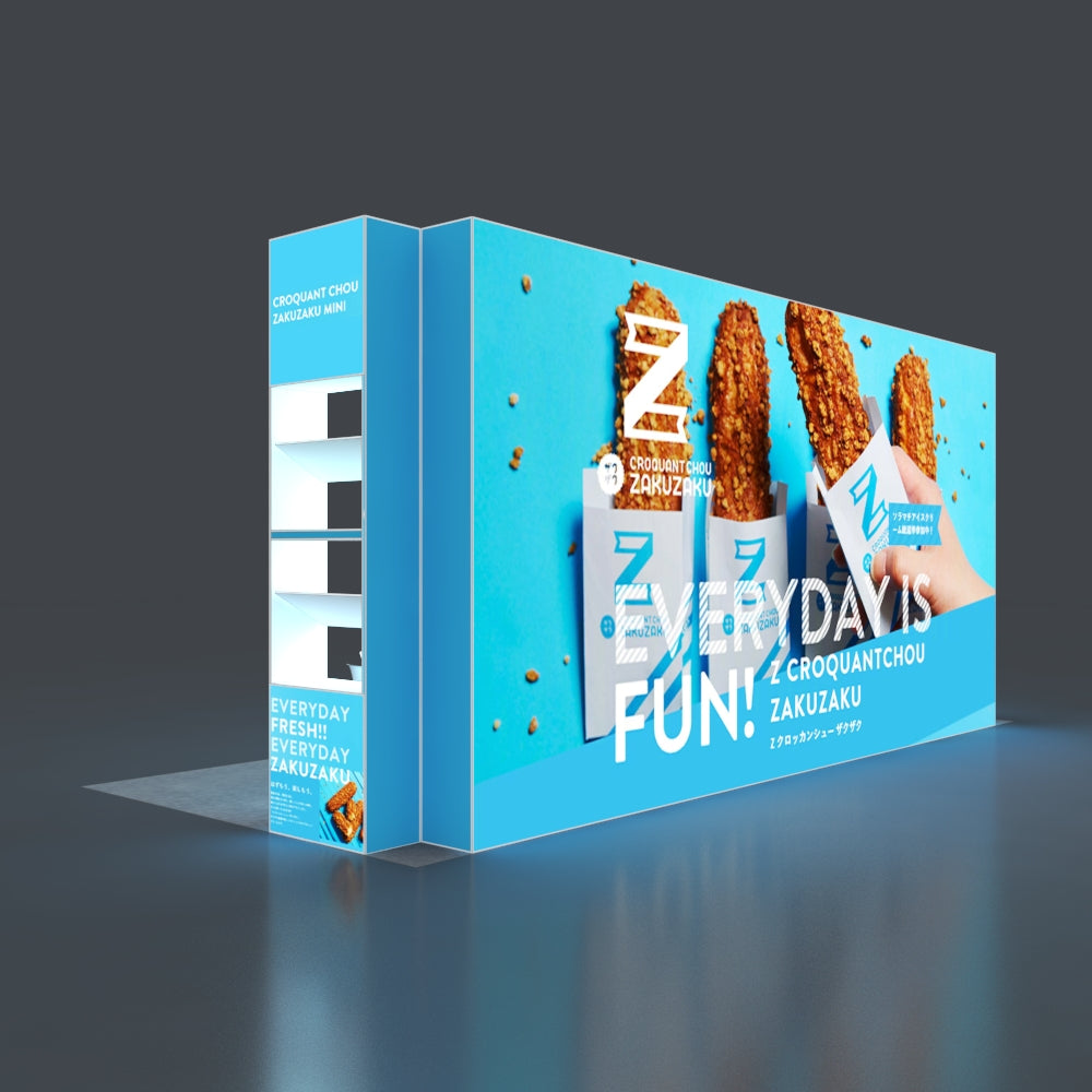 3*6m Backlit Pop-Up Booth NO.2