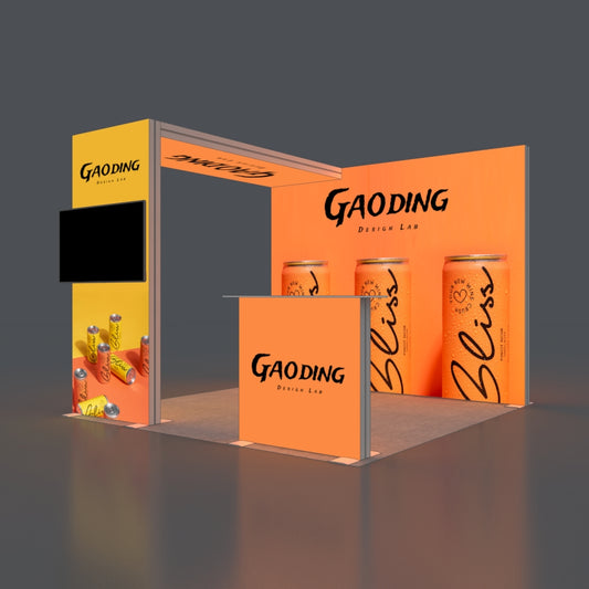 3*3m Lightboxes Booth NO.4