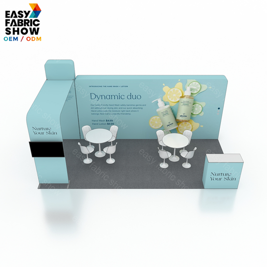 3*6 3D Wallbox booth With Arch Displays