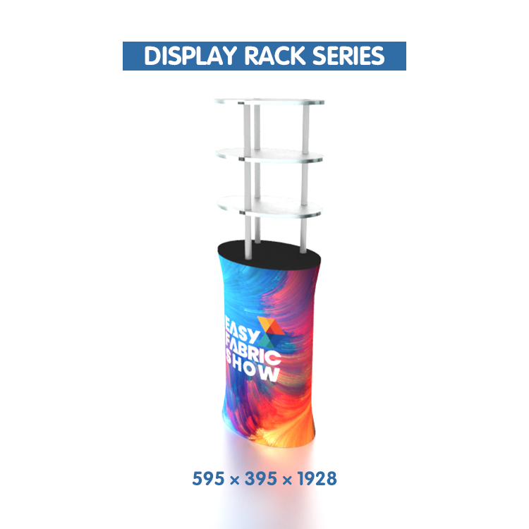 DISPLAY RACK SERIES WITH MULTIPLE SHELVES