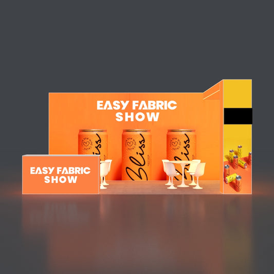 3*6m Backlit Pop-Up Booth NO.4