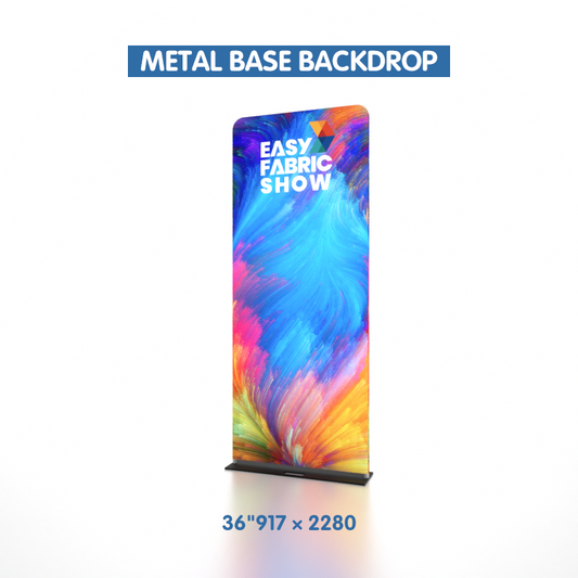 METAL BASE BACKDROP