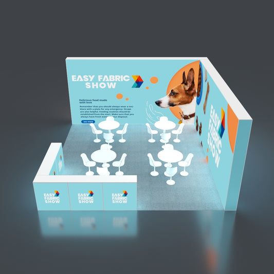 6*6m Backlit Pop-Up Booth NO.5