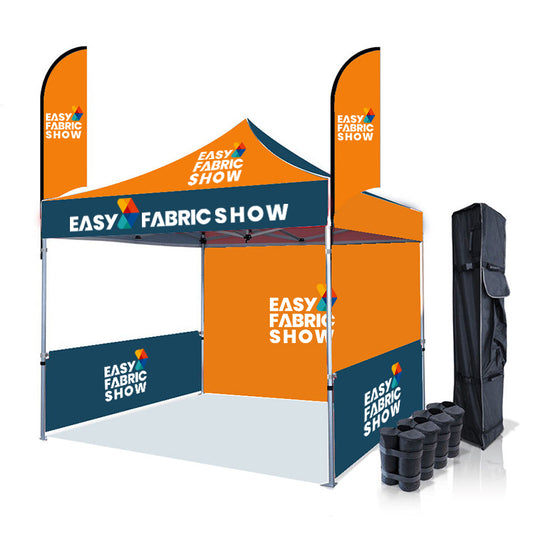 Modular Aluminum Alloy Tent Booth with Flags