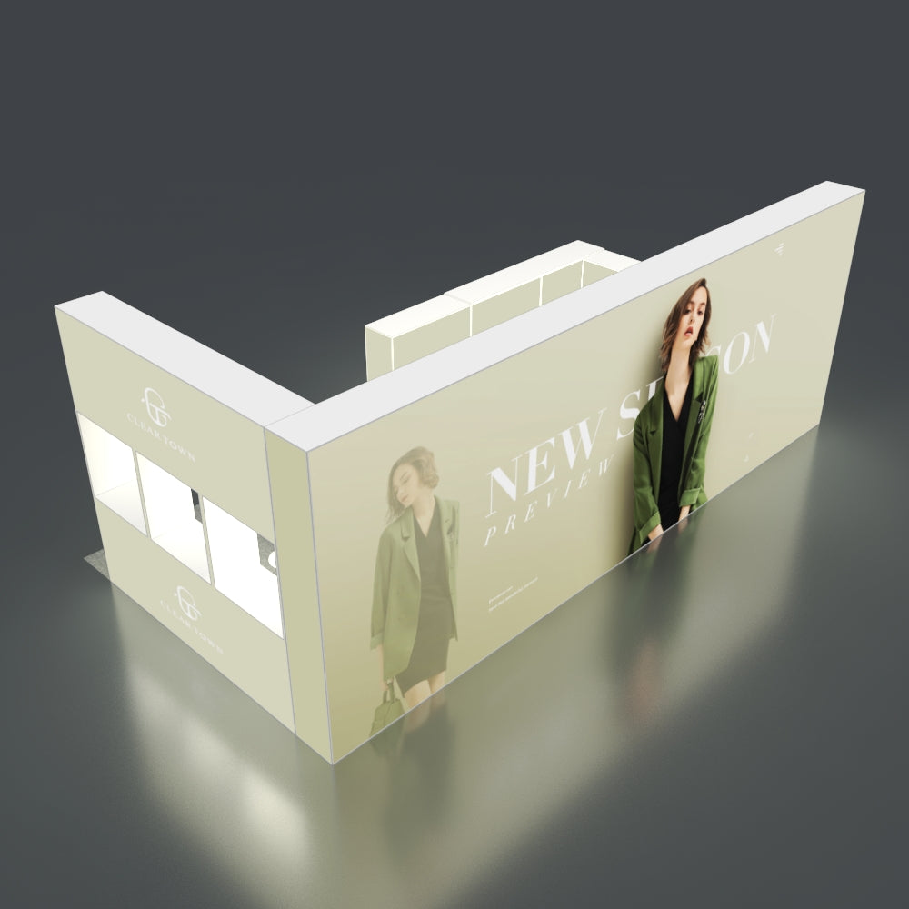 3*6m Backlit Pop-Up Booth NO.5