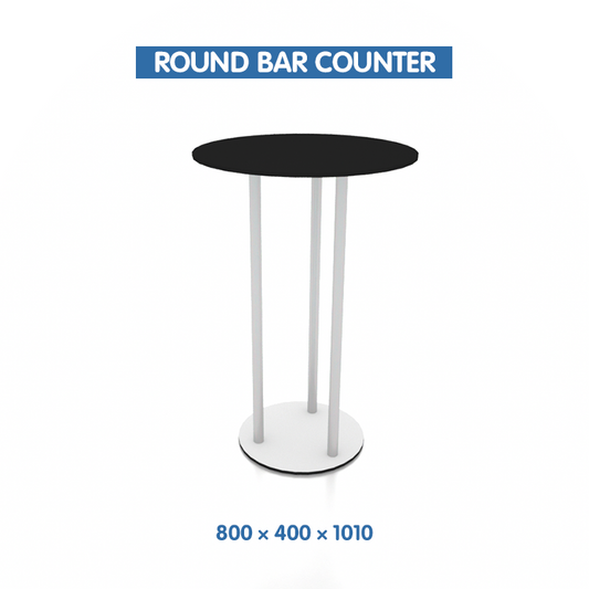 ROUND BAR COUNTER