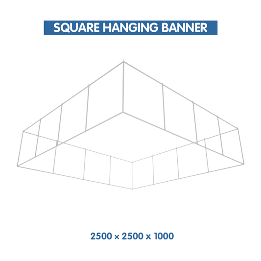 Sky Tube Rectangle Exhibition Hanging Banner