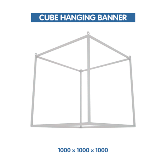 Sky Tube Cube Exhibition Hanging Banner