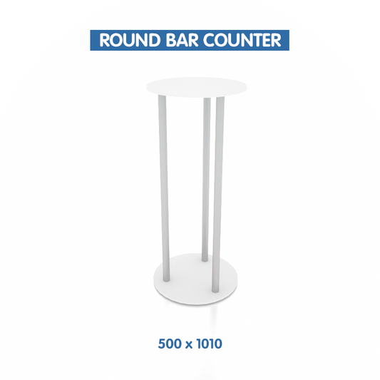 ROUND BAR COUNTER