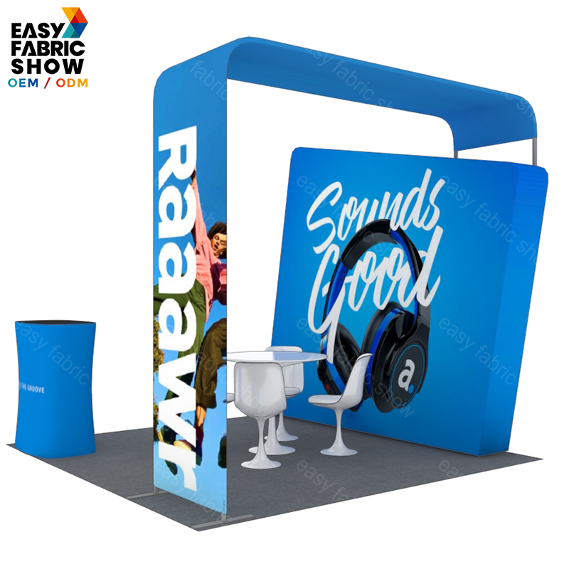3*3 3D Wallbox booth NO.2 With arch display entertain