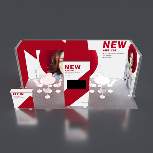 3*6m Lightboxes Booth NO.3