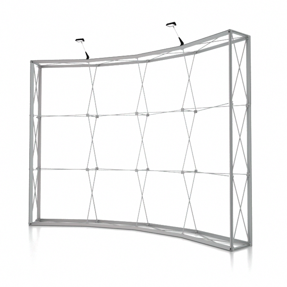 SEG Popup Curved Media Wall