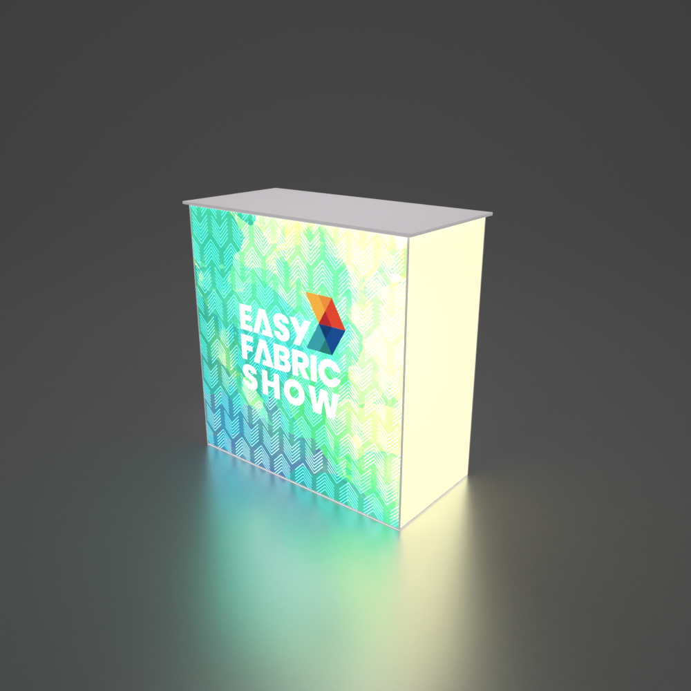 SEG Popup Counter with Light Strip