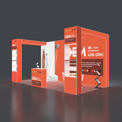 3*6m Backlit Pop-Up Booth NO.1