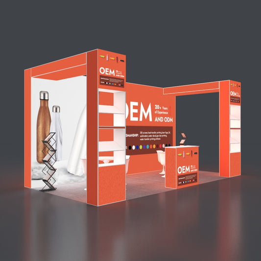 3*6m Backlit Pop-Up Booth NO.1