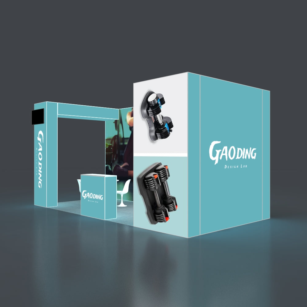 3*6m Backlit Pop-Up Booth NO.3