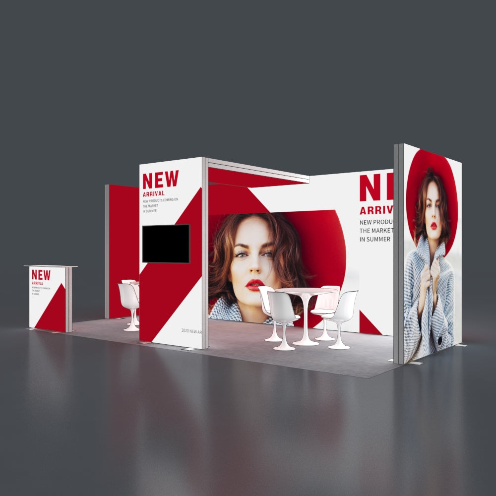 3*6m Lightboxes Booth NO.3