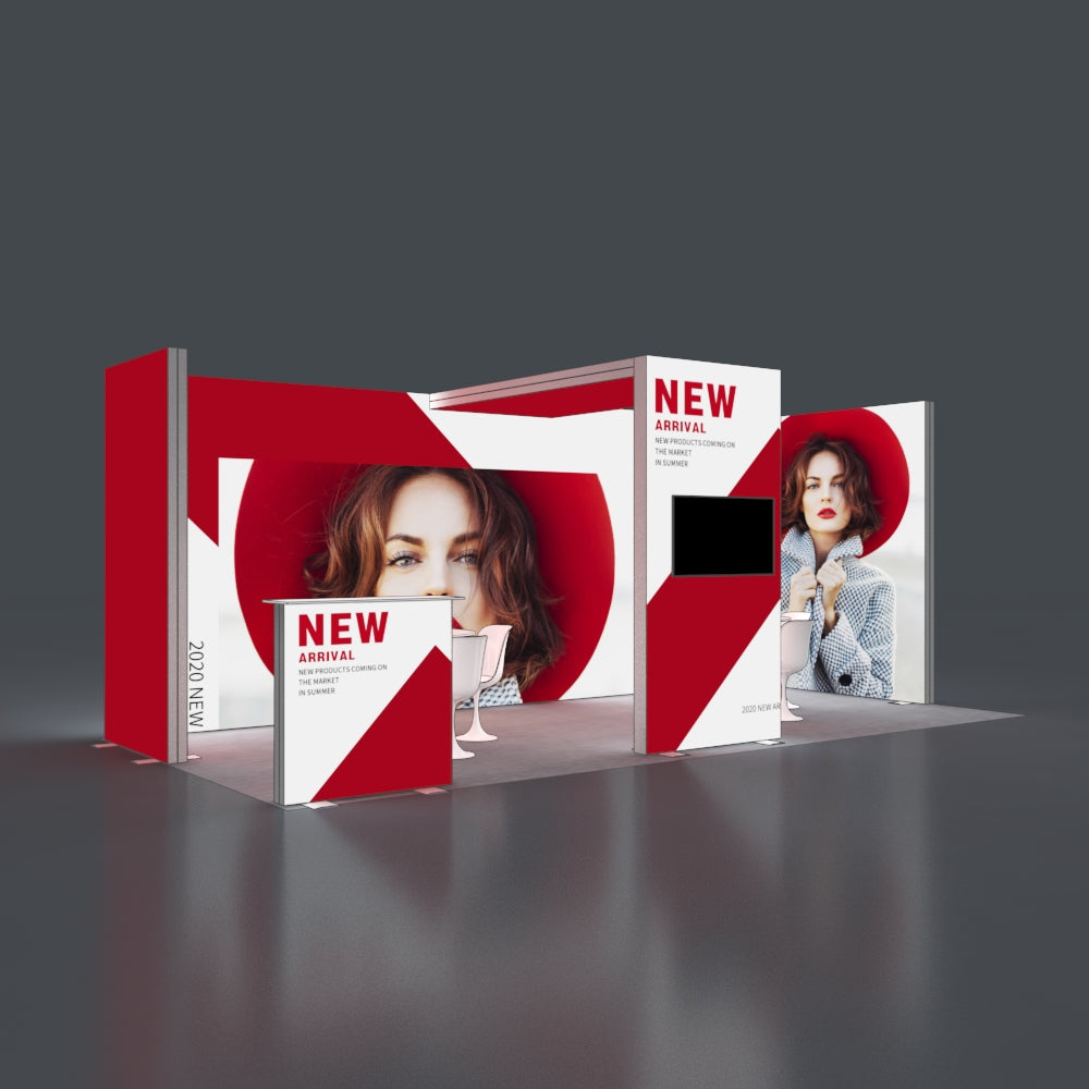 3*6m Lightboxes Booth NO.3