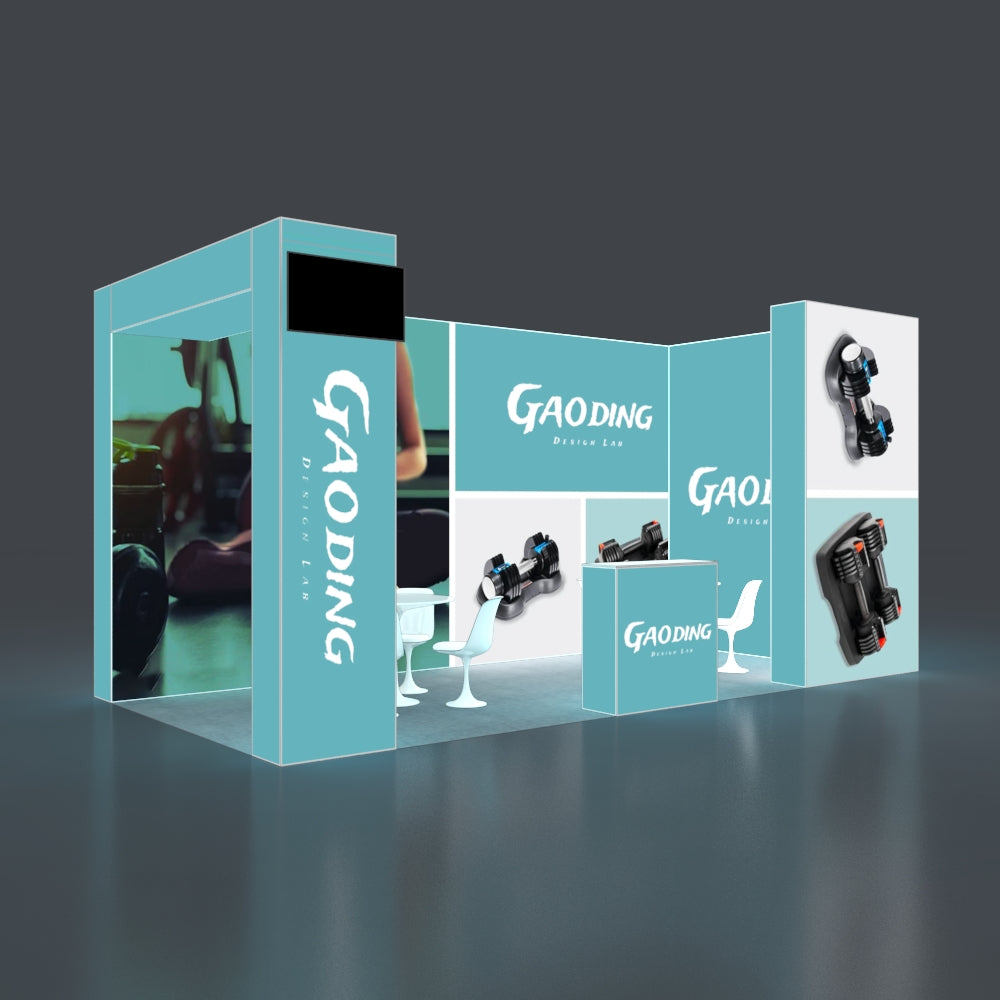 3*6m Backlit Pop-Up Booth NO.3