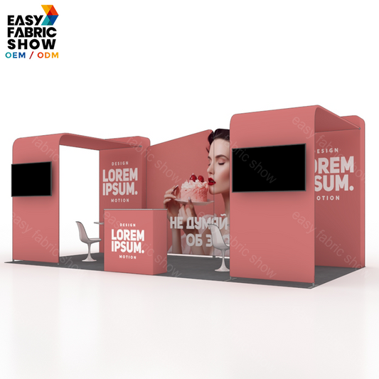 3*6 3D Wallbox booth NO.3 With Arch Displays