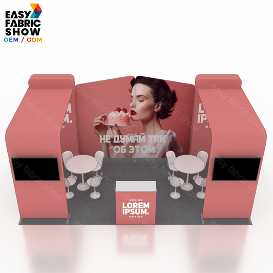3*6 3D Wallbox booth NO.3 With Arch Displays
