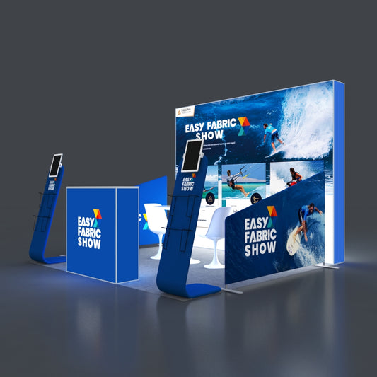 3*3m Backlit Pop-Up Booth NO.3