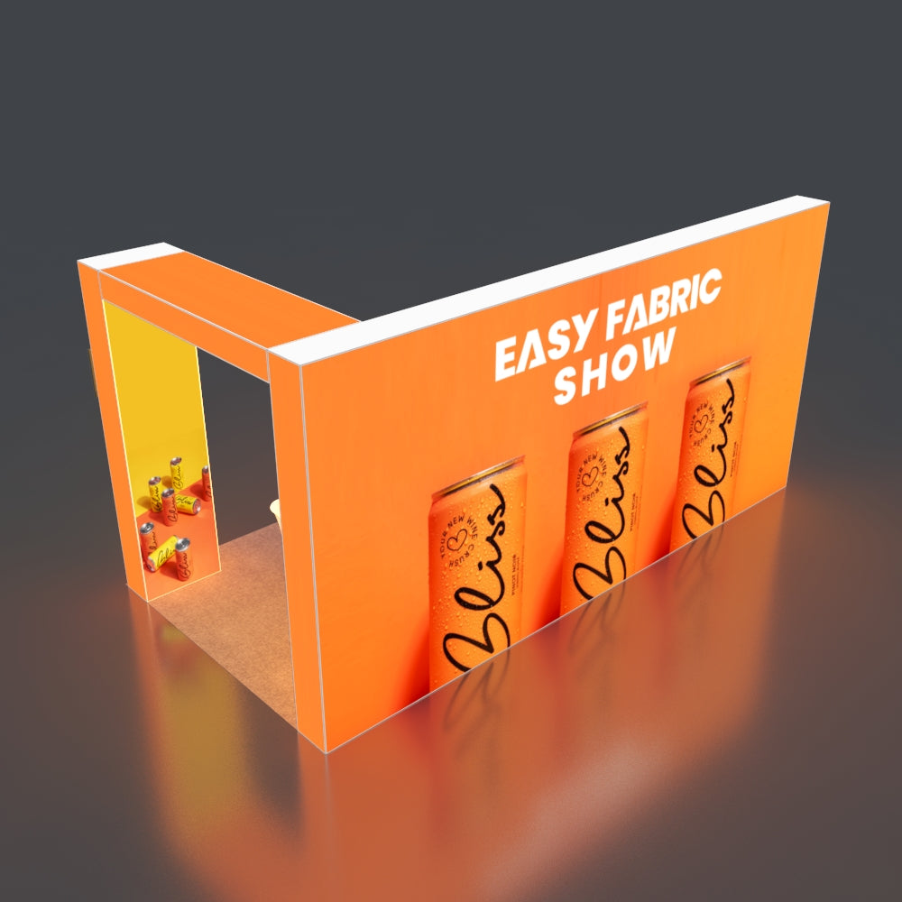 3*6m Backlit Pop-Up Booth NO.4