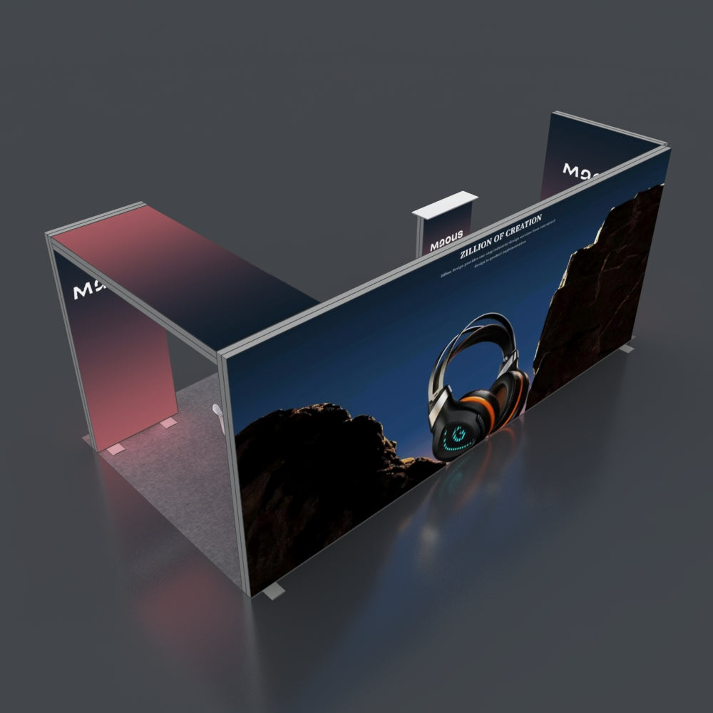 3*6m Lightboxes Booth NO.4