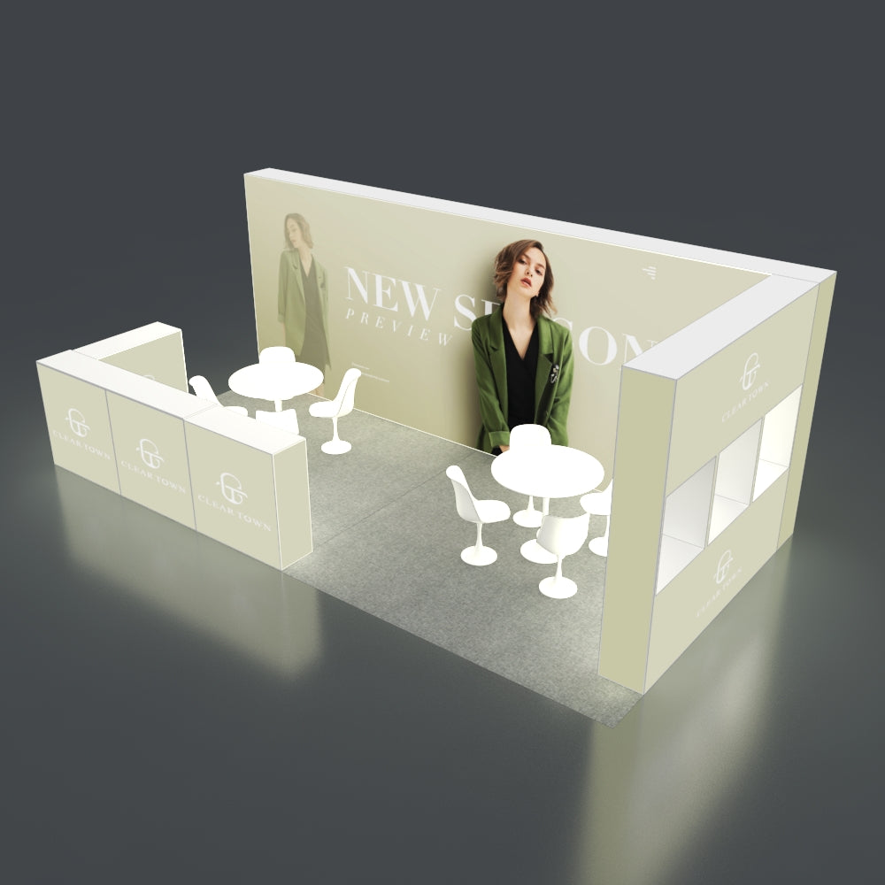 3*6m Backlit Pop-Up Booth NO.5