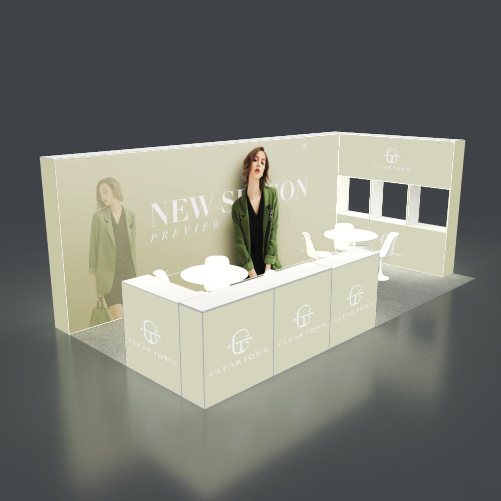 3*6m Backlit Pop-Up Booth NO.5