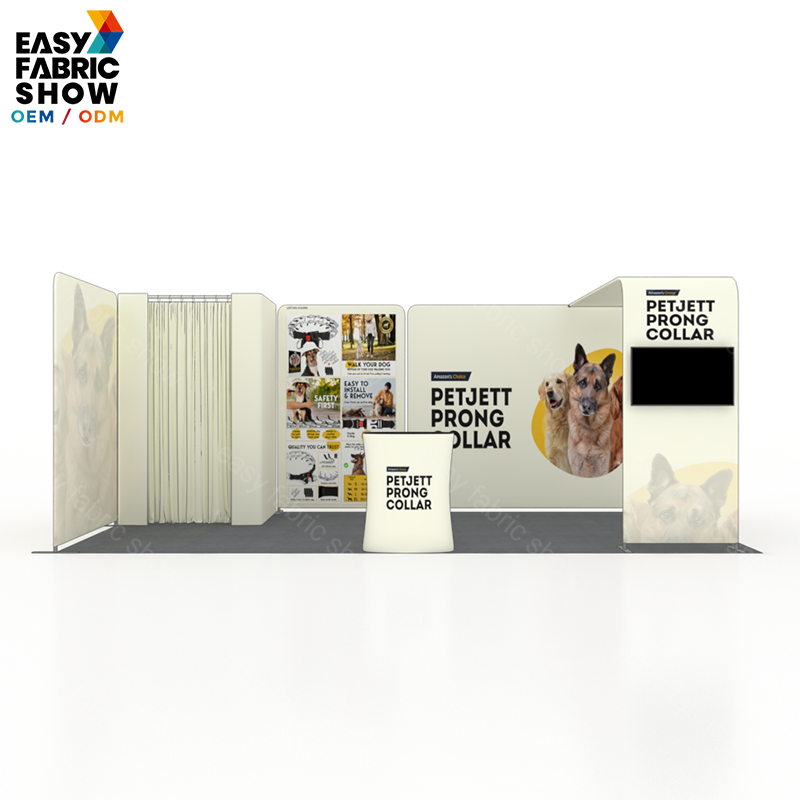 3*6m Aluminum Frame Booth With exhibition booth fitting room NO.3 ...