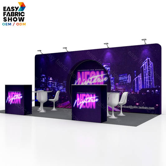 3*6m Aluminum Frame Booth With Routine Standards NO.2