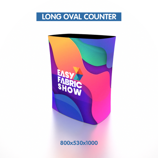 LONG OVAL COUNTER