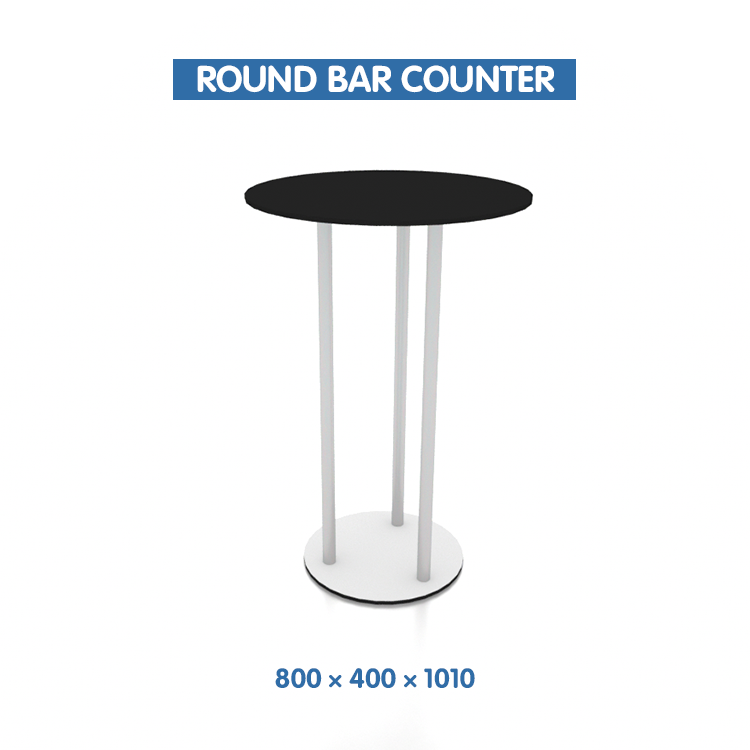 ROUND BAR COUNTER