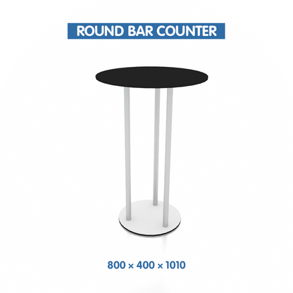 ROUND BAR COUNTER