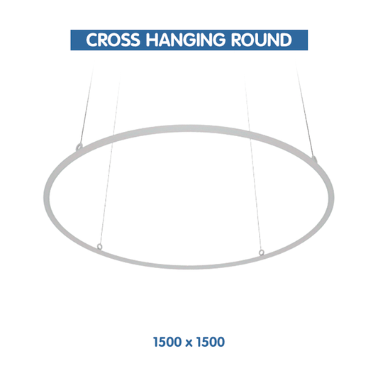 Sky Tube Cross Exhibition Hanging Banner