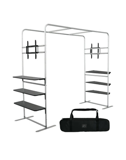 Square shape Tension Fabric Arch Display--Exhibition Entrance