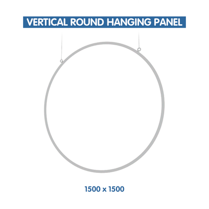 Sky Tube Vertical Round Exhibition Hanging Banner