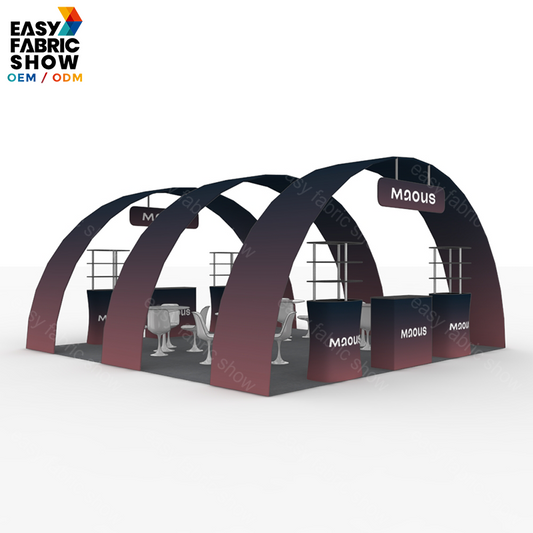 6*6m Aluminum Frame Booth NO.3（副本）