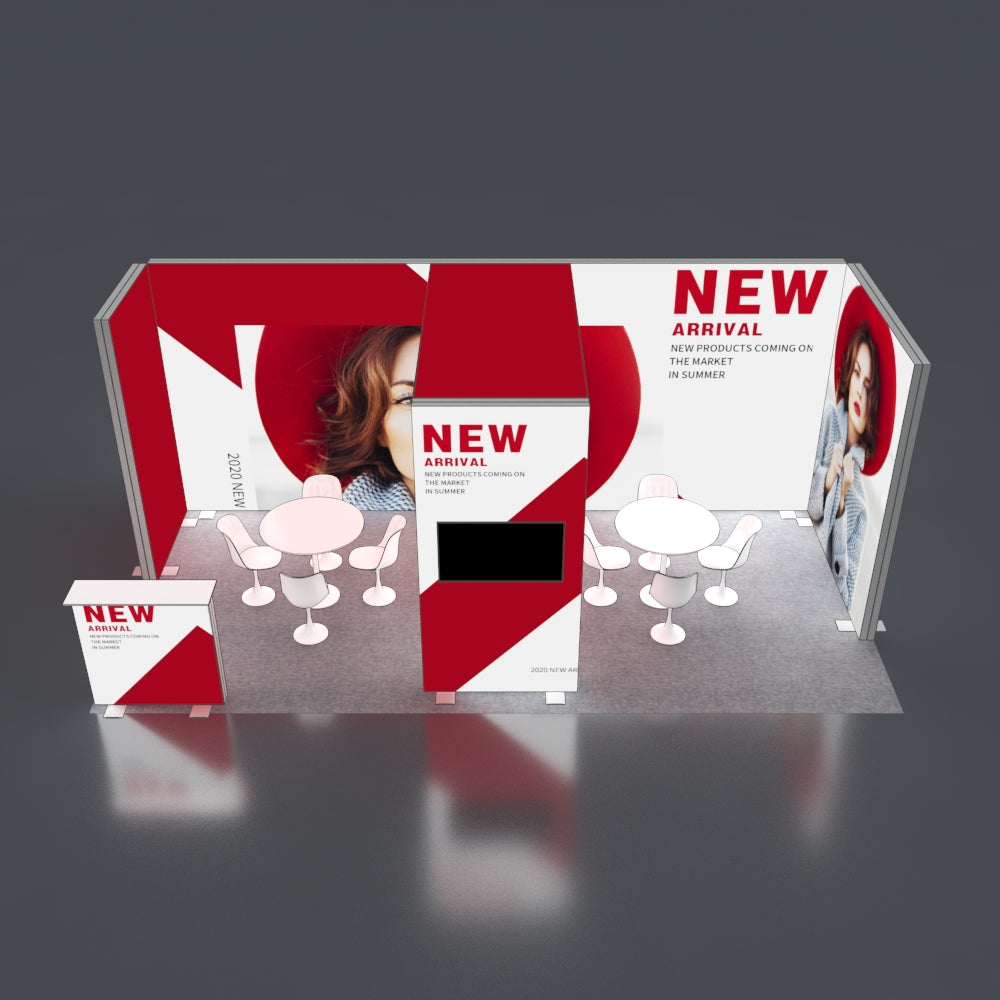 3*6m Lightboxes Booth NO.3